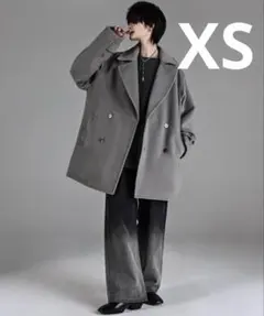 【ADRER】Beaver melton over P-coat グレー XSのサムネイル