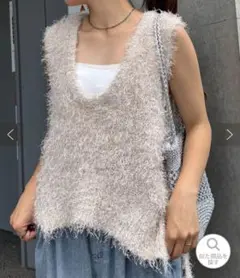ciaopanic typy 深Uメランジフェザーベストのサムネイル