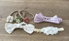 ベビー ヘアバンド 6点セット
