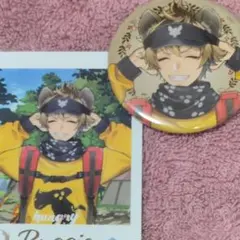 ツイステ展 ランダムカード 缶バッジ ラギー