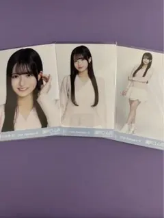 乃木坂46 生写真 瀬戸口心月 ペプラムディテール 3種コンプ 京都パルスプラザ