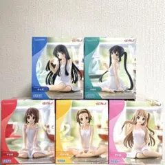 【新品未開封】 けいおん！ フィギュア 5種セットのサムネイル
