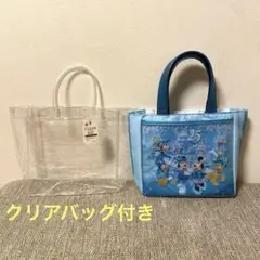 ディズニーシー 25周年 スパークリングジュビリー ランチケース クリアバッグ付