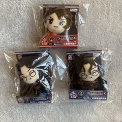 刀剣乱舞　陸奥守吉行×1、南海太郎朝尊×2、ぬいぐるみ3体セット、未開封。