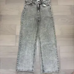 H&M グレー ストレートデニム EUR 38