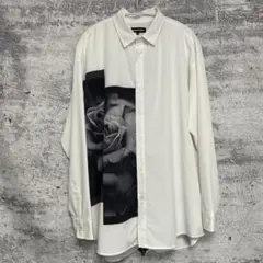 semantic design 転写プリント バックZIPルーズロングシャツのサムネイル
