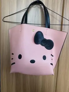 【美品】ハローキティ ピンクトートバッグのサムネイル
