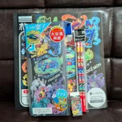 新品 ポケットモンスター文具５点セット 筆箱