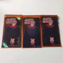 ナムコ　呪術廻戦　カード　クリアイラストシート　虎杖悠仁　箔押し