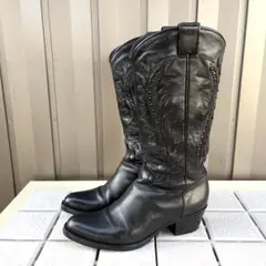 美品 サルトル 37 24 ウエスタンブーツ レザー 本革 ブラック SARTORE(サルトル)｜ウエスタンブーツ/ブラック の通販｜ELLESHOP
