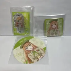 学マス　紫雲清夏　東武動物公園　アクスタ　缶バッジ　コースター