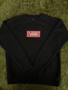 VANS ブラック スウェット トレーナー