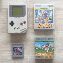希少！初代ゲームボーイ　ブラック　ホワイト　2台まとめ売り　おまけ付き！ 希少！初代ゲームボーイ ブラック ホワイト 2台まとめ売り