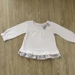 SENSE OF WONDER 小花柄リボン長袖Tシャツ