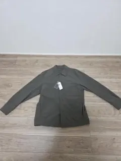 UNIQLO / 感動シャツジャケット 56OLIVE Lサイズ