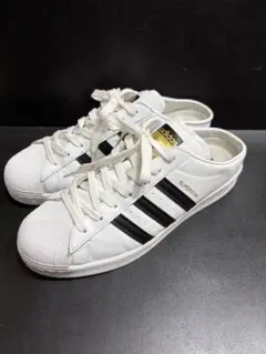 入手困難】adidas スーパースター ミュール FX5851 スニーカー - メルカリ