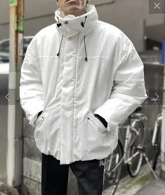 CPCM★メンズ　中綿ジャケットL ホワイト