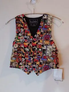 90s Nicole Miller Disney ミッキーマウス柄 ベスト