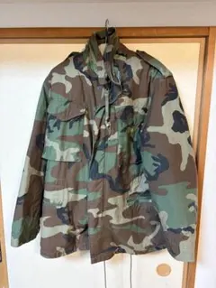 M65ジャケットSサイズ　ウッドランド　90年代　4th ROTHCOライナー付