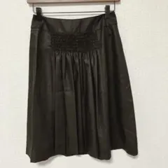 BALLSEY【36】 ギャザー入り フレアスカート　トゥモローランド　Sサイズ