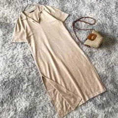 大キイサイズ ロングワンピース