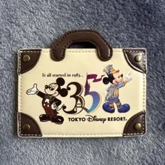 東京ディズニーリゾート 35周年 ラゲッジタグ　パスケース