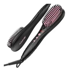 大特価‼️ヒートブラシ ブラシアイロン ストレートブラシ マイナスイオン　プロ