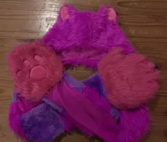 チェシャ猫マフラーキャップ