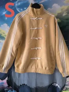 中国限定 アディダス 蛇年トラック スエード ジャケット イエロー S