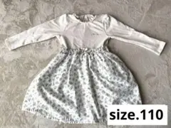 petit main 長袖ワンピース 110サイズ