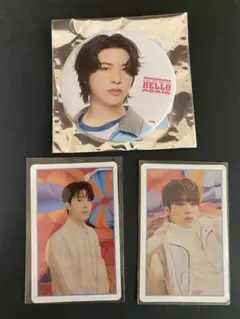 treasure ジョンファン　ジョンウ　トレカ　缶バッチ