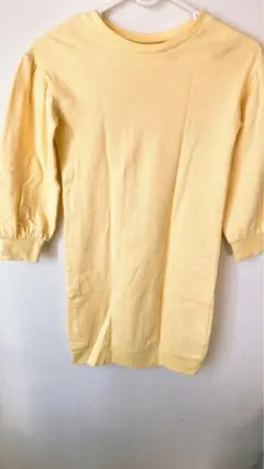 GAPkids 黄色いロングトレーナー　新品タグなし