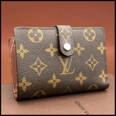 ルイヴィトン モノグラム ヴィエノワ 二つ折り 財布 折り財布 がま口 新型