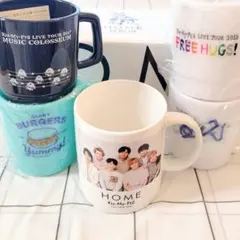 Kis-My-Ft2　マグカップ　スタッキングカップ　5点セット