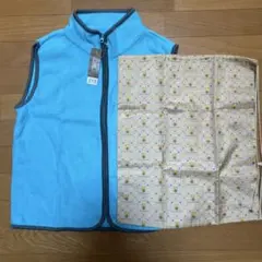 フリースジッパーベスト プーさん袋セット