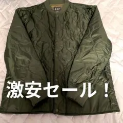 GAP キルティングジャケット オリーブ Mサイズ