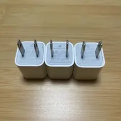 Apple純正　5w USB充電器　3個セット　iPhone iPad等に