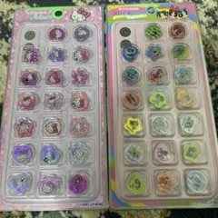 【正規品】 キティ　パワーパフガールズ　おはじきシールセット