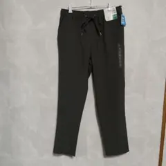 ひんやりサラサラ　ドローストリング　テーパードパンツ