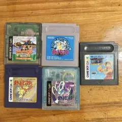 ゲームボーイカラー　ソフト　5点セット