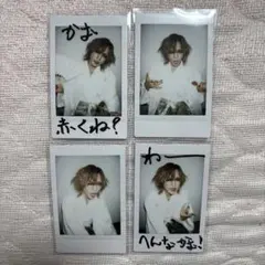 RAZOR 猟牙さん 袴チェキ 4枚セット♡