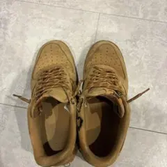 NIKE AIR FORCE 1 ウィート ガムソール スニーカー
