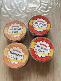 ワールドクラフト　マスキングテープ　4ヶ　②のサムネイル
