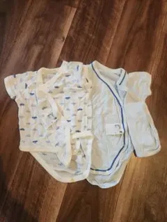 通気性メッシュベビー肌着2枚セット