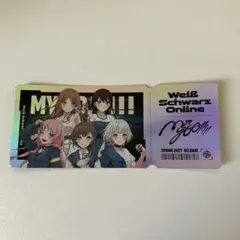 TGS ヴァイスシュヴァルツ オンライン チケット風カード MyGO!!!!!