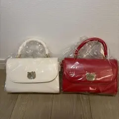 ハローキティ ストラップ付きバッグ 2色セット