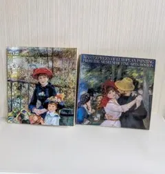 『シカゴ美術館 印象派展 図録』『ボストン美術館展 図録』2冊セット