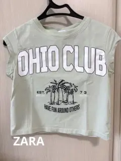 ZARA OHIO CLUB クロップド丈 Tシャツのサムネイル