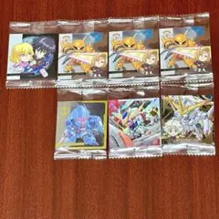 にふぉるめーしょん 機動戦士ガンダム シールウエハース ５種類 ７枚セット