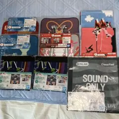 エヴァンゲリオンのハンドタオルなど